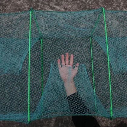 Fisherman's Choice: New Design Folding Fishing Trap Nets, Perfect for Crab, Lobster, Shrimp & More