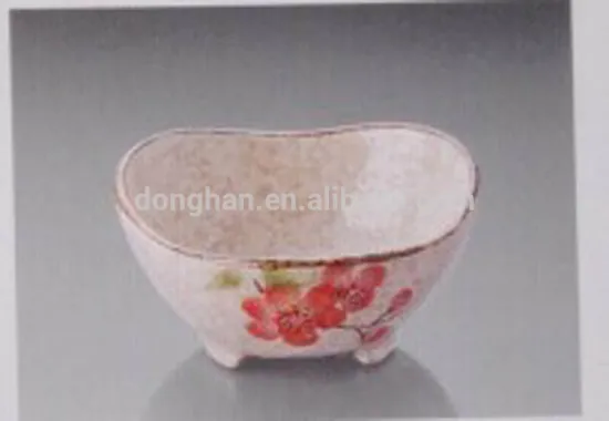 colored porcelain bowls with customized design,