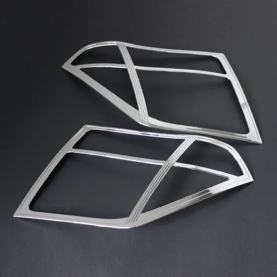 YCSUNZ ABS Chrome Head Light Cover for Nissan Navara D40 2006-2009