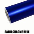 Satin Chrome Vinyl Car Wrap Foil