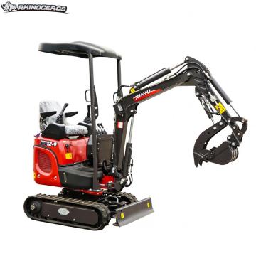 1200 kg mini excavateur rhinocéros Nouvelle excavatrice de 1,2 tonne à vendre xn12-8 xn12-9 série