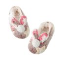 Indoor Warm Sherpa Ballerina Slippers Booties