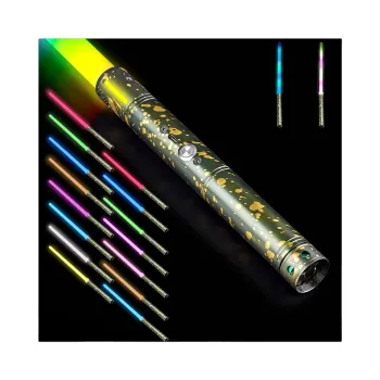 Warwolf 2-in-1 Camo Green Metal Lightsaber Hilt with 15 Colors