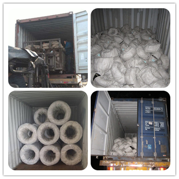 black annealed wire loading