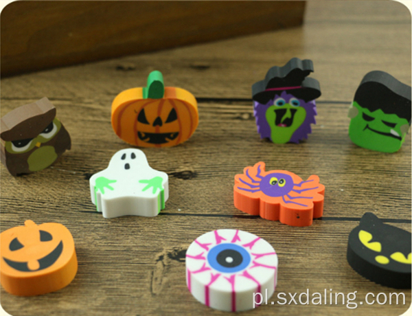 Pumpkin Eraser Food Eraser na Halloween