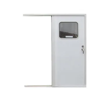 Marine Aluminum Sliding Door with Square Window