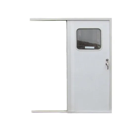 Marine Aluminum Sliding Door with Square Window