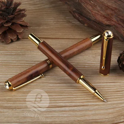 Seapen Mahogany Roller Ball Pen for Mahogany Furniture Gifts with Custom Logo