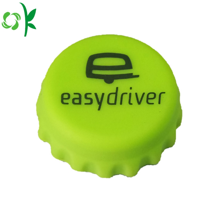 Hot Selling Beer Cap Shape Silicone Bottle Stopper