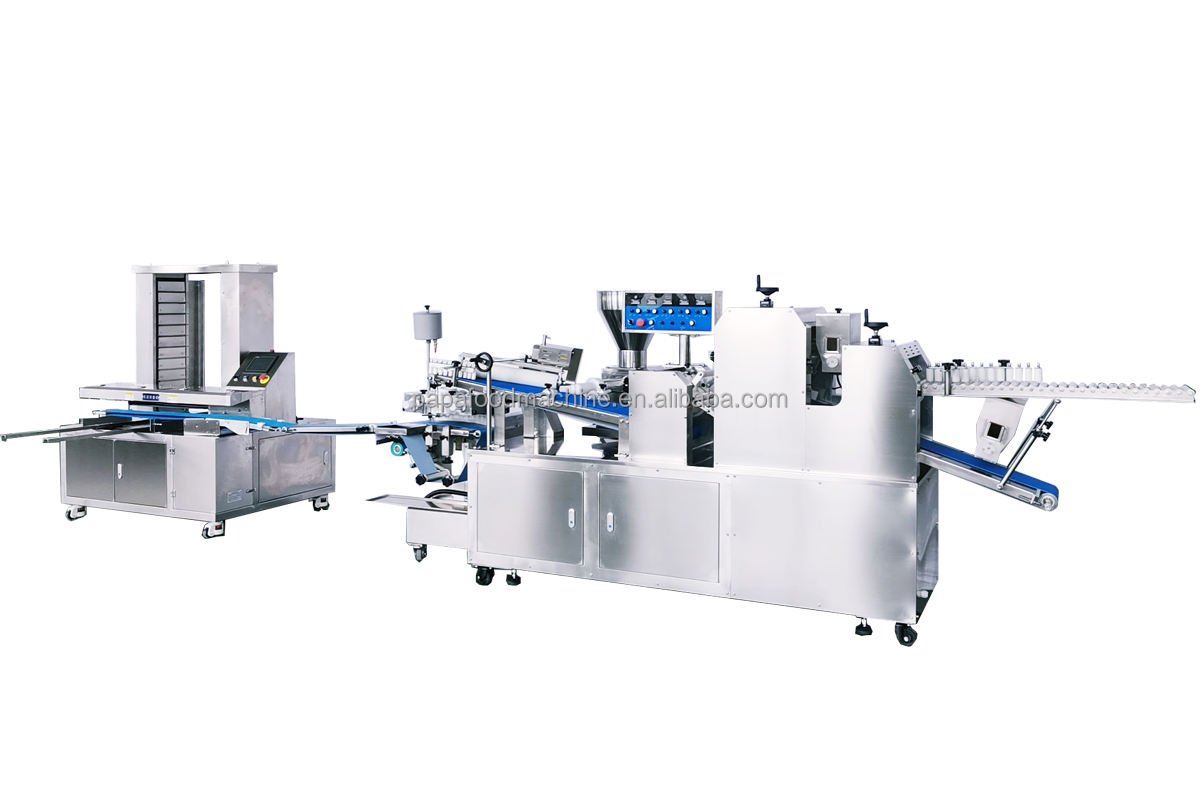 Papa Automatic Stuffed Bread And Flaky Pastry Production Line, High ...
