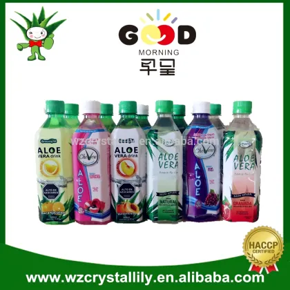500ml  aloe vera drink  original flavor Bebida de aloe sugar free