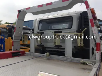 JIEFANG FAW Flat Two-in-one Road Wrecker Truck