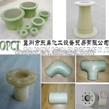 fiberglass reinforced plastic fittings flange tee elbow