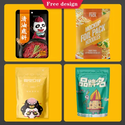 Custom Plastic Packaging Bags for Dried Foods & Snacks like Biltong and Beef Jerky