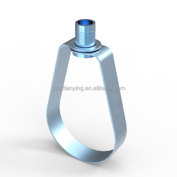 FM Approved Carbon Steel Pre-Galvanized Swivel Band Hanger for Conduit Pipe
