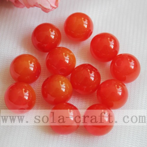Brilliant Double Colored Vanished Loose Beads for Decoration