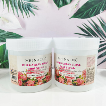 Bulgarian Rose Foot Scrub: Whitening, Exfoliating, Moisturizing Foot Care for All Skin Types