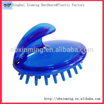 Plastic head washing massager