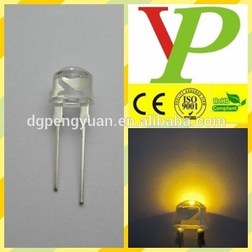 high power 0.5w yellow dip led high lumen