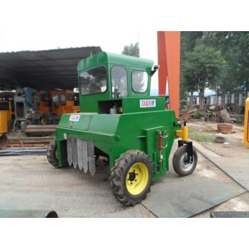 cow dung composting machine tree branch compost mixing