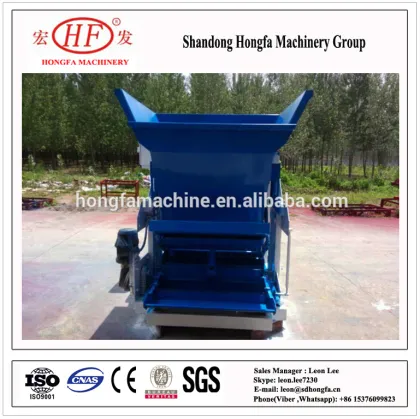 QMJ-10A Shandong hongfa construction equipment concrete brick machine