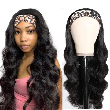 Blonde Highlights 30Inch Raw Headband  Cheap Braided  For Black Women U Part Wig Virgin Hair Ombre Honey Blonde Hair Wigs Female