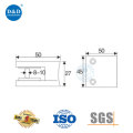 Hardware di ringhiera Balustrade Glass Clip Glass quadrato