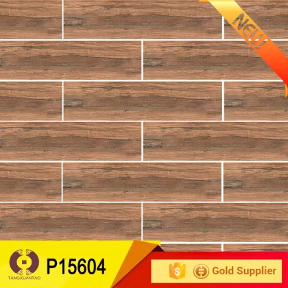 600x150mm Wood look kajaria floor tiles for Home interior floor (P15602)