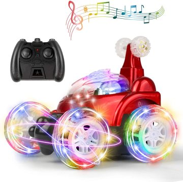 Flytec RC Car: An Exciting 360 Rolling Music LED Stunt Vehicle for Christmas 2023 Gifts