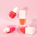 Maquiagem de blush líquido de rubor de 6 cores