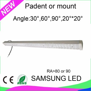 2016 ultra thin 1200mm PF0.9 Ra>90 suspended linear led light