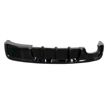 Diffusore posteriore nero lucido per BMW 1 Serie E82