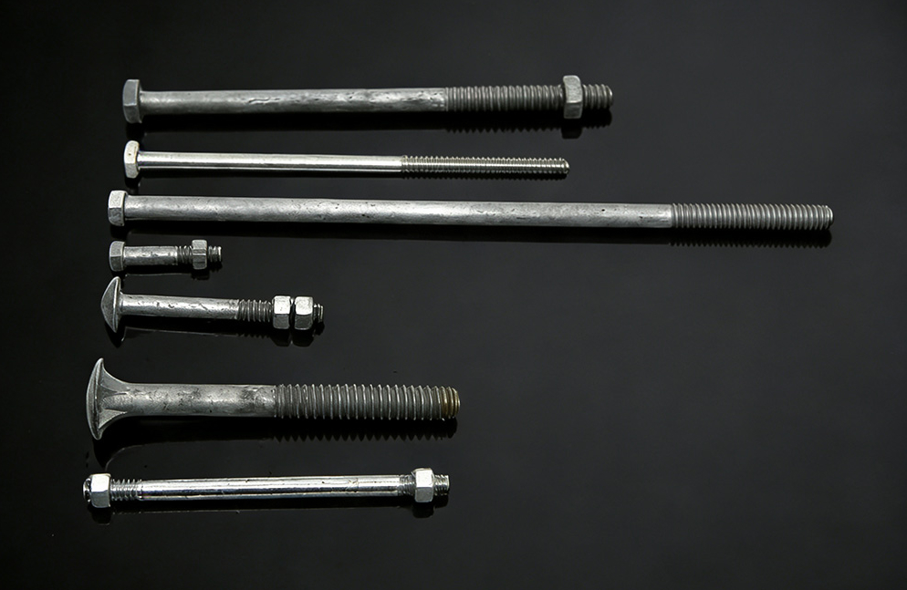 Different types of machine bolts 2