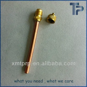 copper access valve refrigerator charging valve