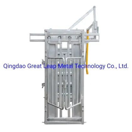 Cattle Crush Cattle Livestock Equipment Cattle Crush with Head Bale