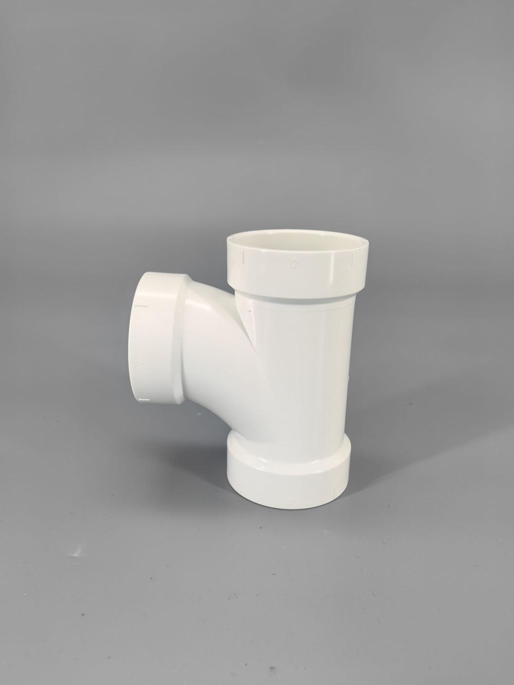 PVC pipe fittings 2 inch SANITARY TEE HXHXH