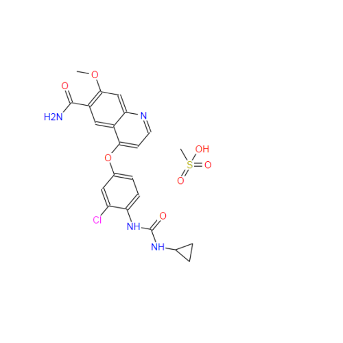 CAS: 857890-39-2 Lenvatinib mesylát E7080 mesylát