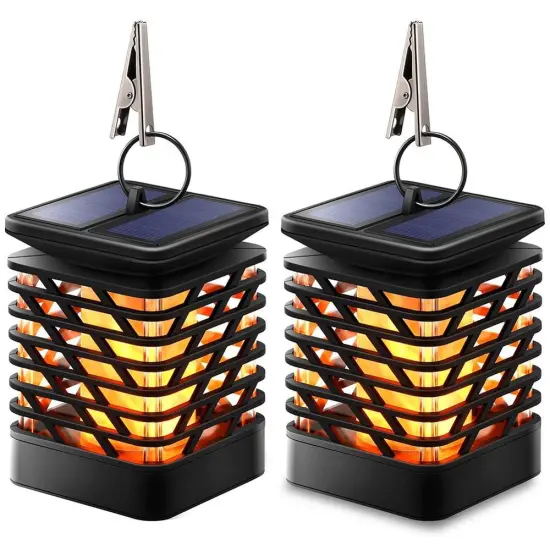 Outdoor Hanging Solar Torch Lighting for Garden