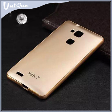 cheap price new Luxury shiny aluminum bumper case for huawei p8 lite / p9 battery case metal cover