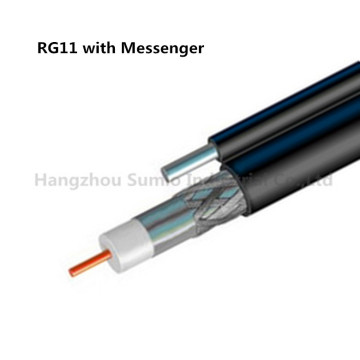 Coaxial Cable Rg11 with Messenger