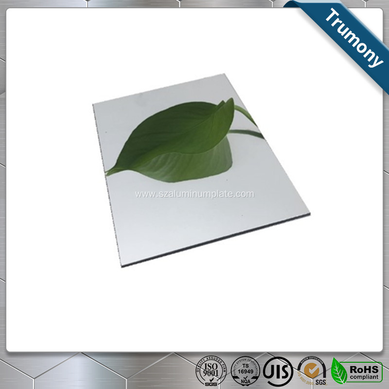 ACP Silver Aluminum mirror composite plate