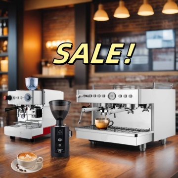 Professional Luxury Double Boiler Espresso Machine with Grinder - Made in China Manufacturers