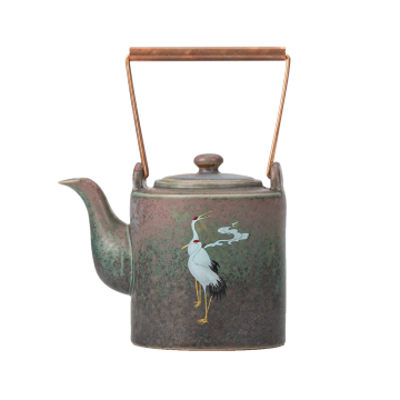 En stock, petite théme en céramique de style japonais avec tasse de thé, mini théière en porcelaine