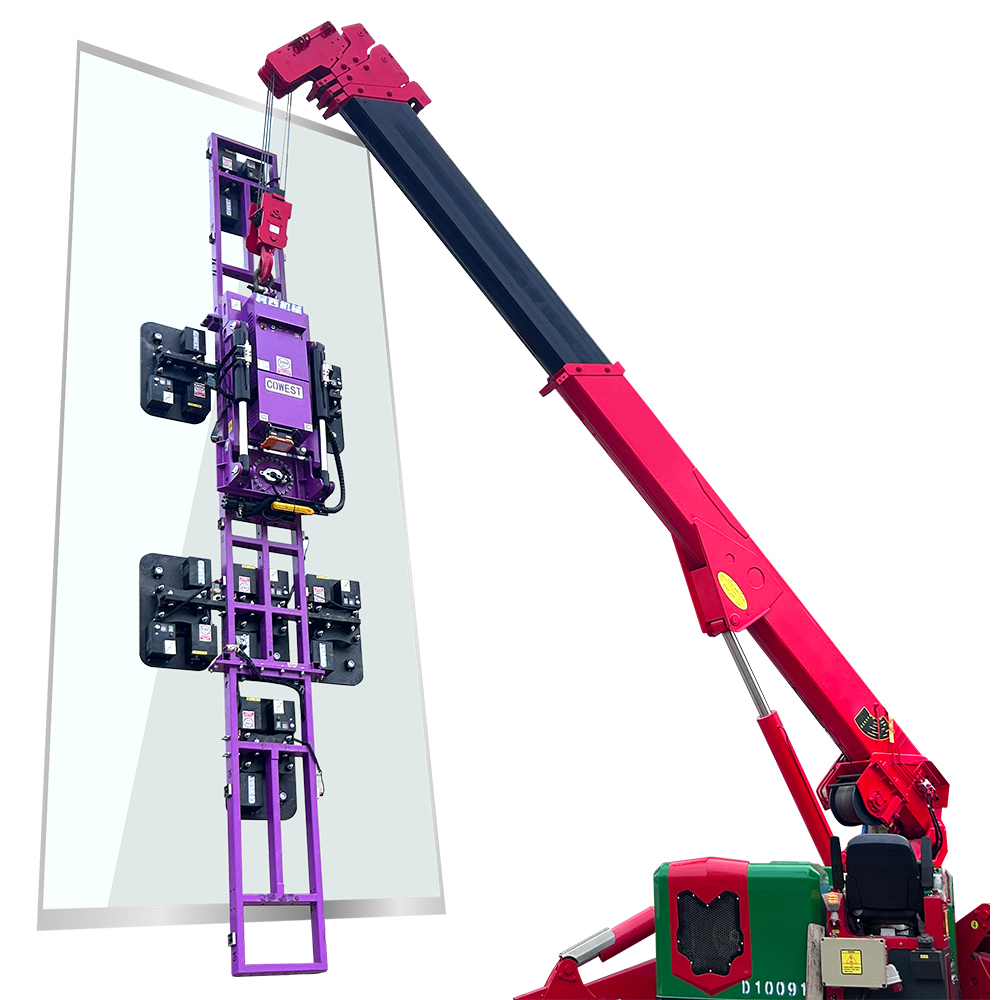 Zwaar glazen kantelen en roterende lifter voor 3000 kg