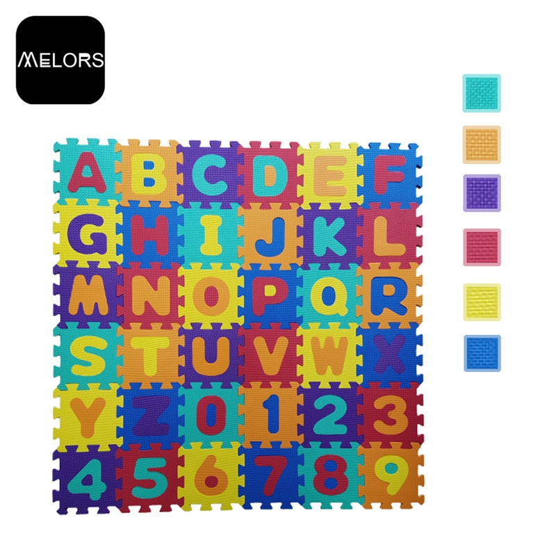 Melors EVA Alphabet&Number puzzle mat for kids playing