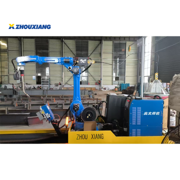 Steel Structure Welding Robot Station For Metal Fabrication