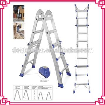 Little giant ladder system aluminium construction with safelock hinges