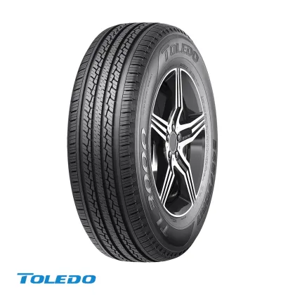 TOLEDO Brand Llantas and SUV Tires: 265/65R17, 235/75R15, 215/75R15, DOT ECE Approved for SUV, Car, Van