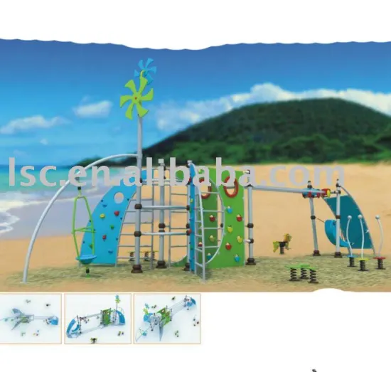 kids outdoor plastic climbing frames