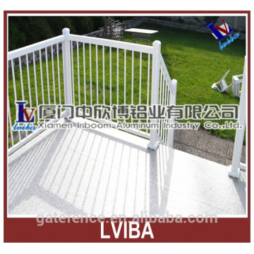 Modern aluminium stair guardrail